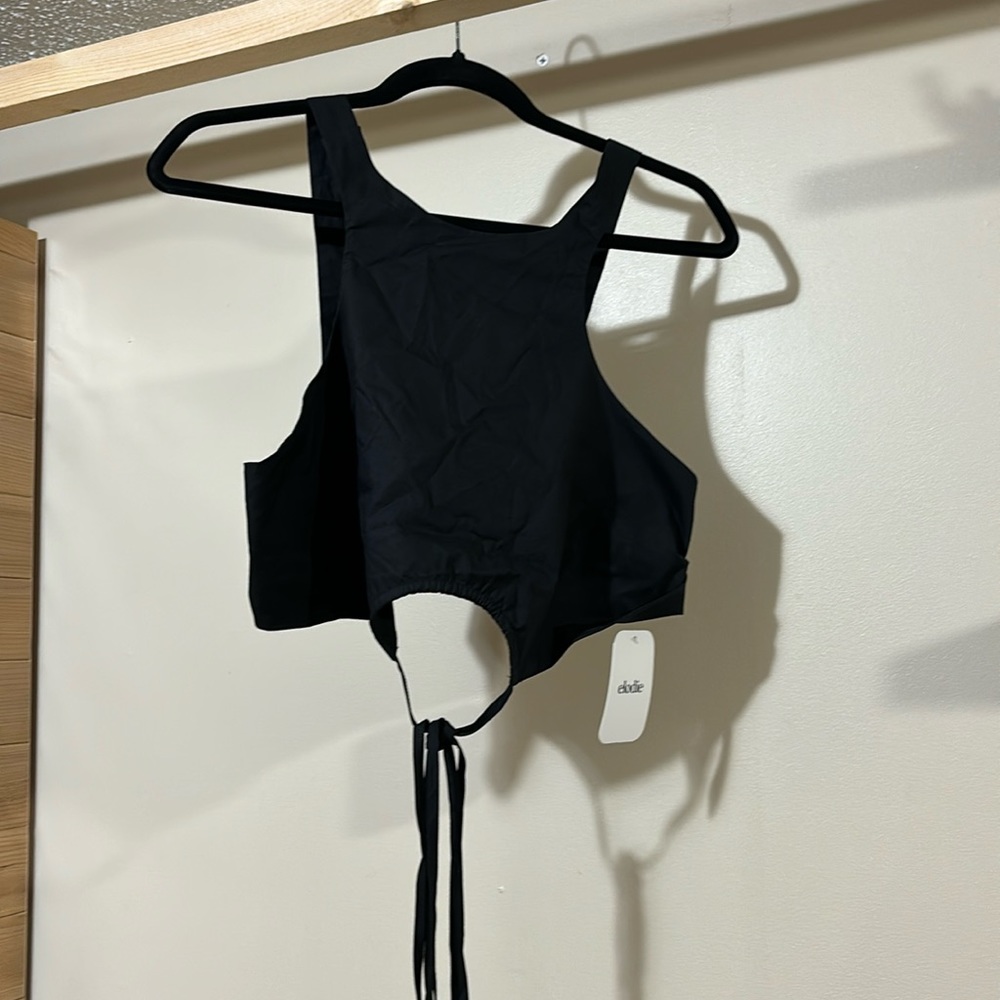 NWT Elodi lace bottom crop top